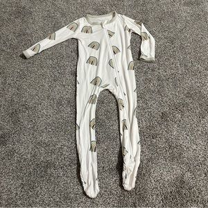 Kyte Baby Zippered Footie in Rainbow